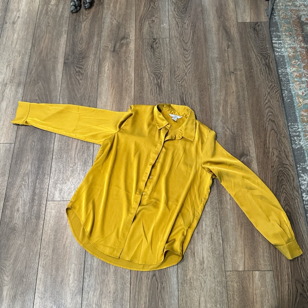 H&M Golden Yellow Blouse